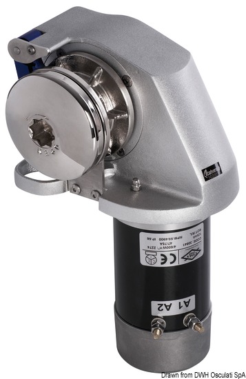 Verricello Italwinch Obi 700 W - 12 V senza campana - barbotin 8 mm